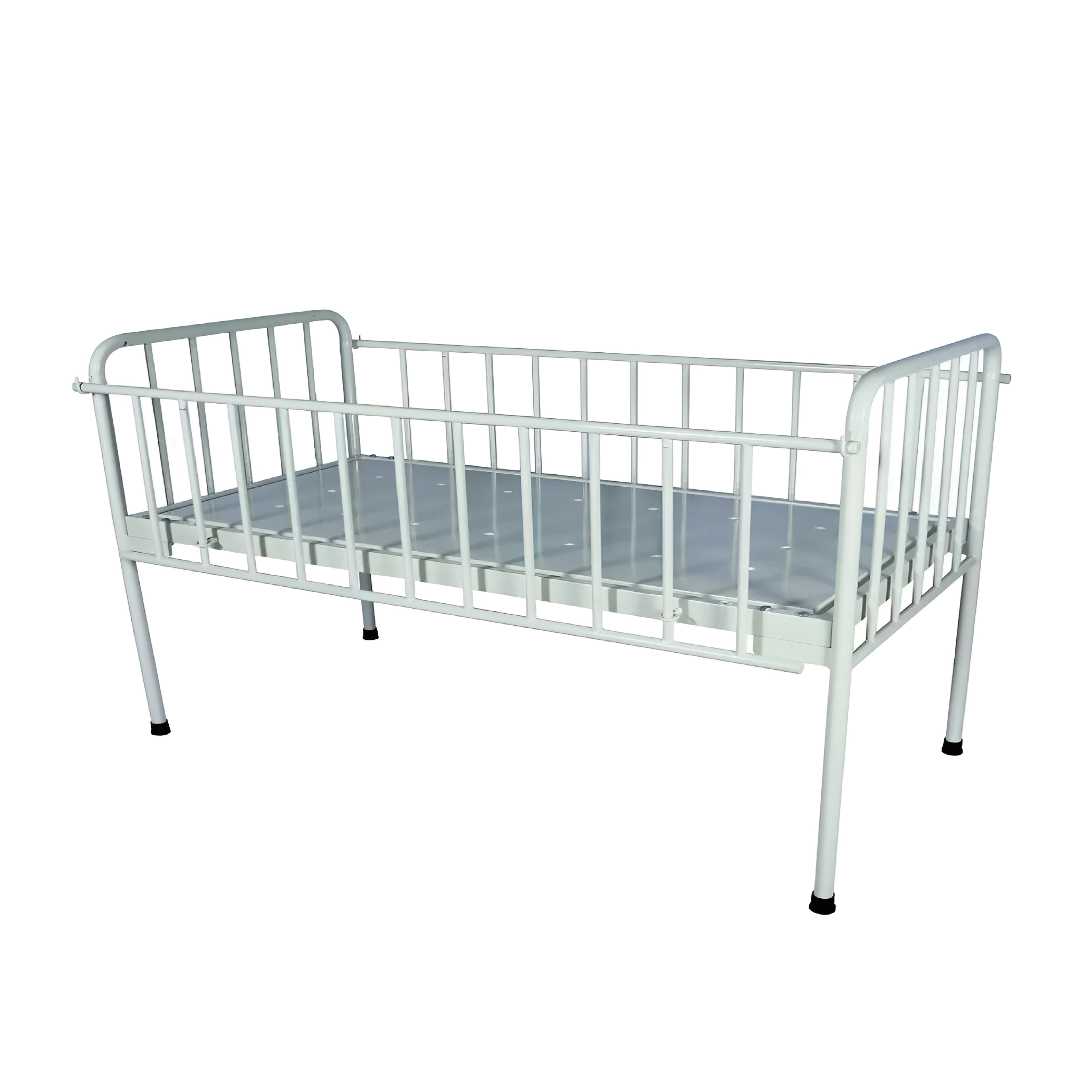 Pediatric General Bed With SS Side Rails With SS Bows