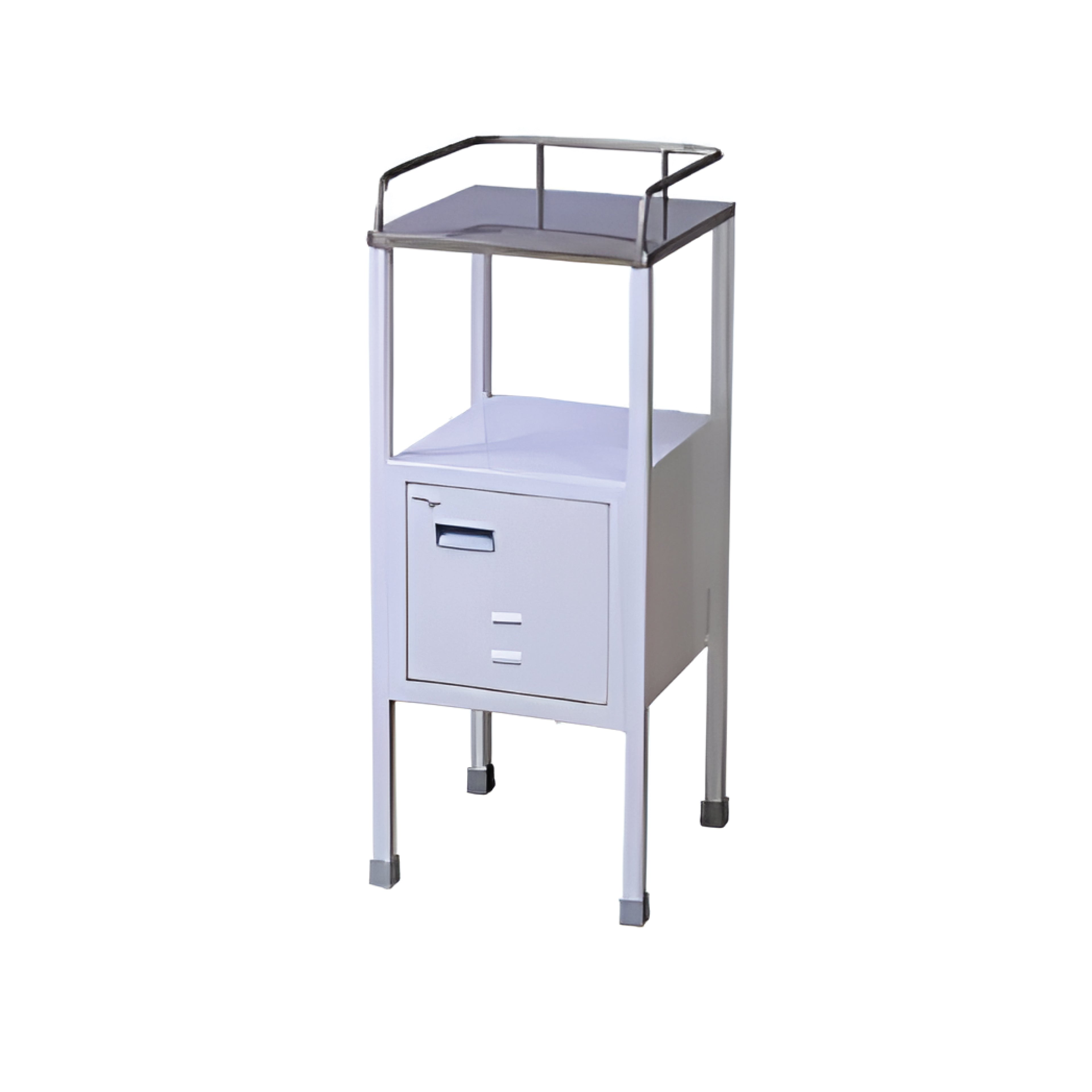 Bed Side Locker With Railing