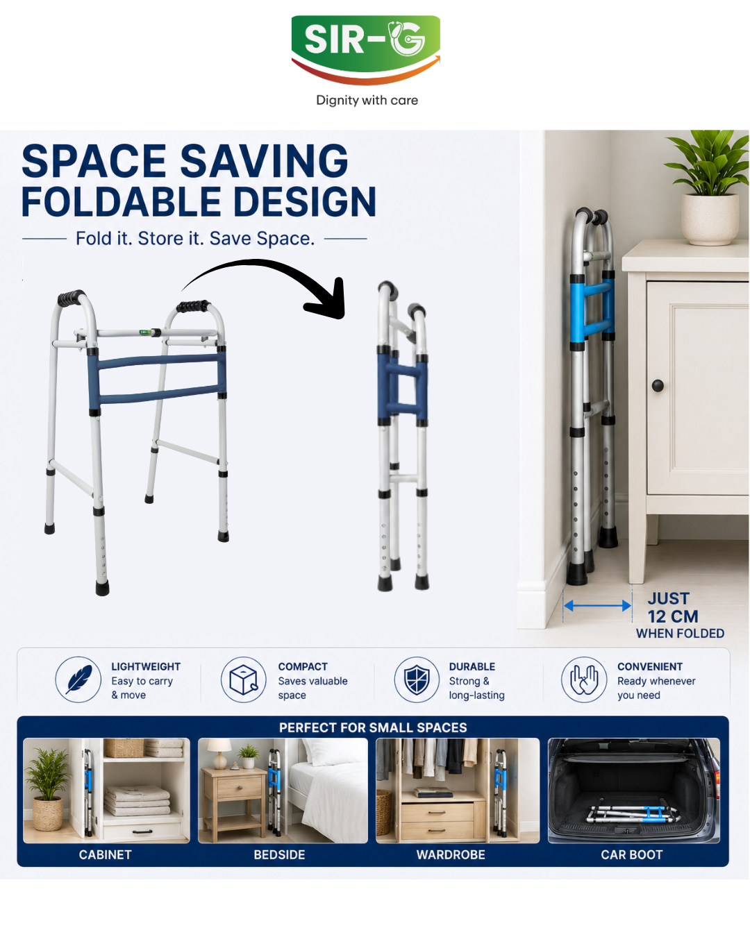 Walker Navy Blue