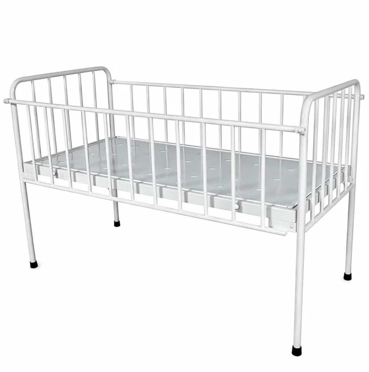 Pediatric General Bed With SS Side Rails With SS Bows